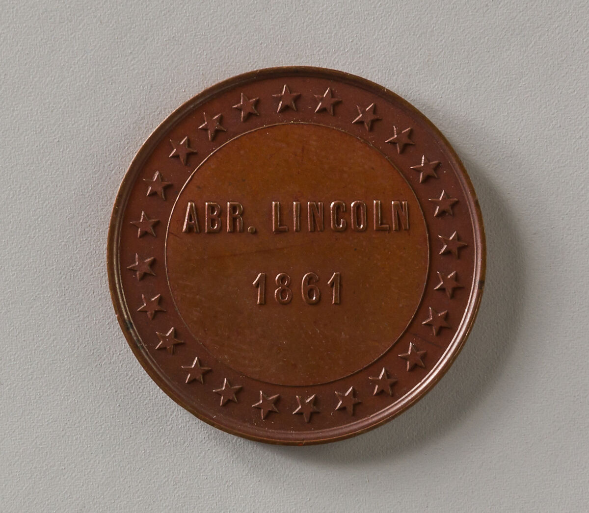 Token of Abraham Lincoln, Bronze 