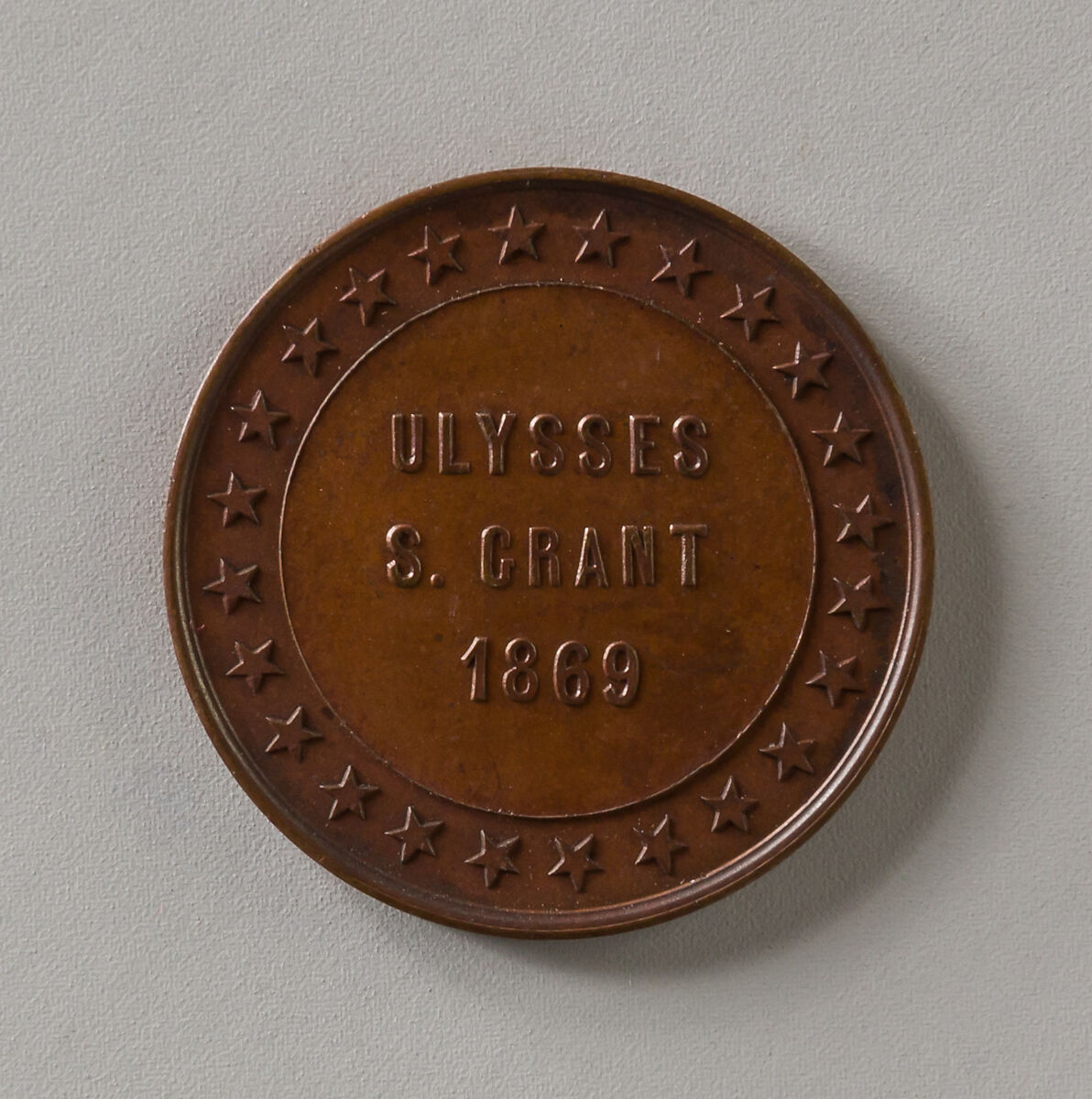 Token of Ulysses S. Grant, Bronze 