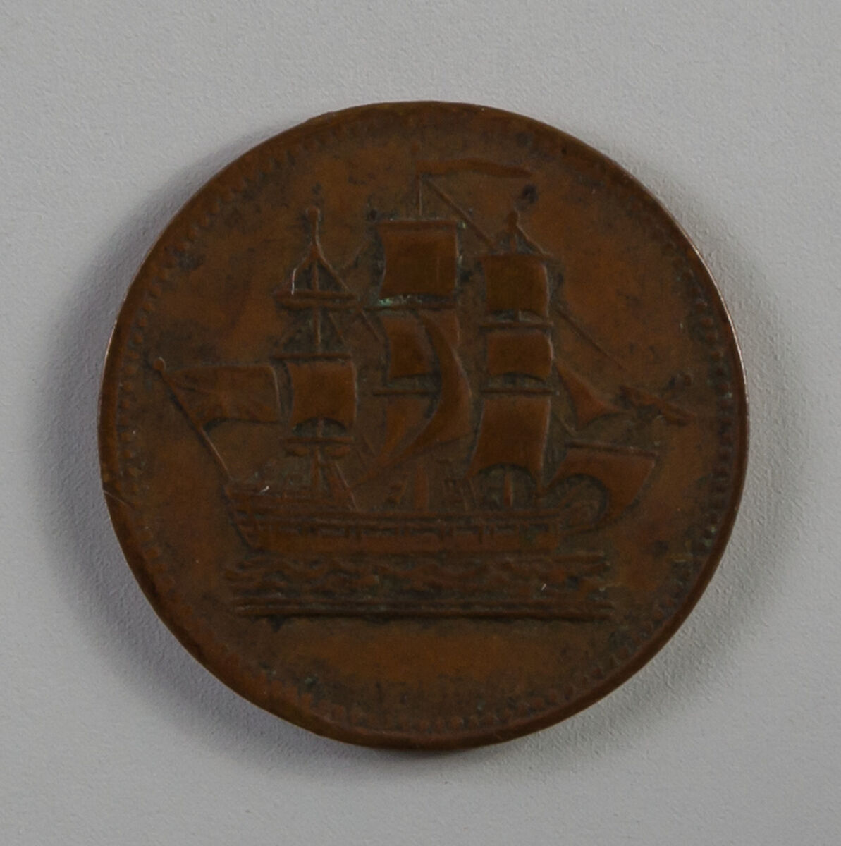 Medal or Plaque, Copper, Canadian 