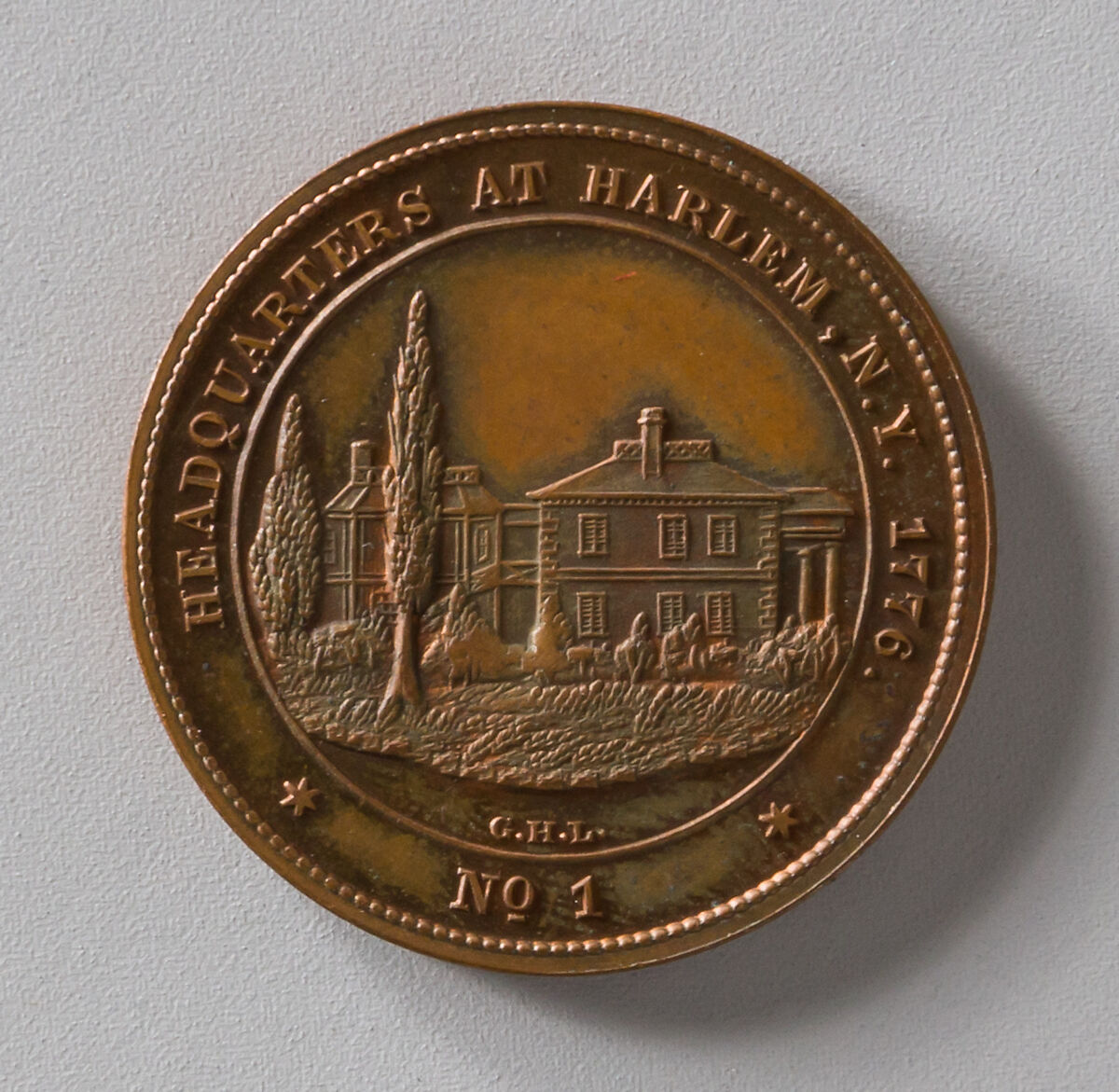 Medal, George Hampden Lovett (1824–1894), Bronze 