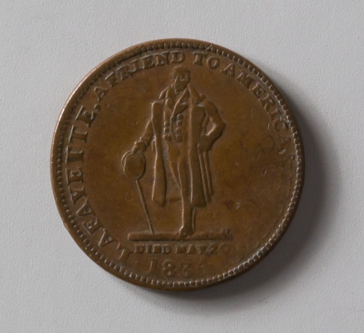 Token, Probably copper 