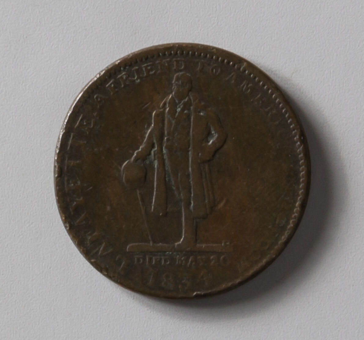 Token, Probably copper 