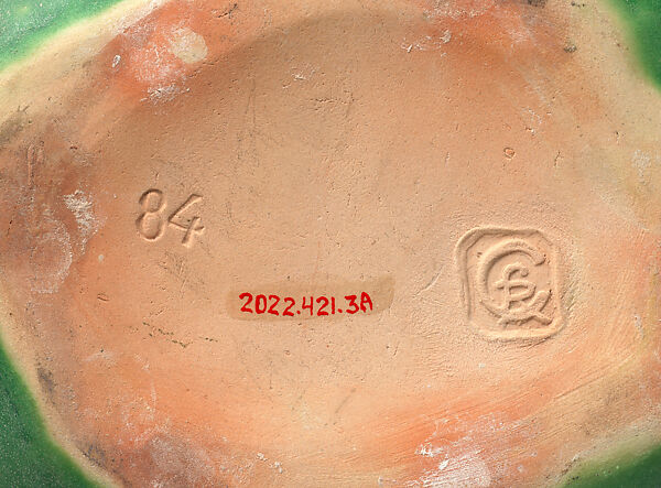 Covered jar, François-Rupert Carabin (French, Saverne, Bas-Rhin 1862–1932 Strasbourg), Glazed stoneware, French, Paris