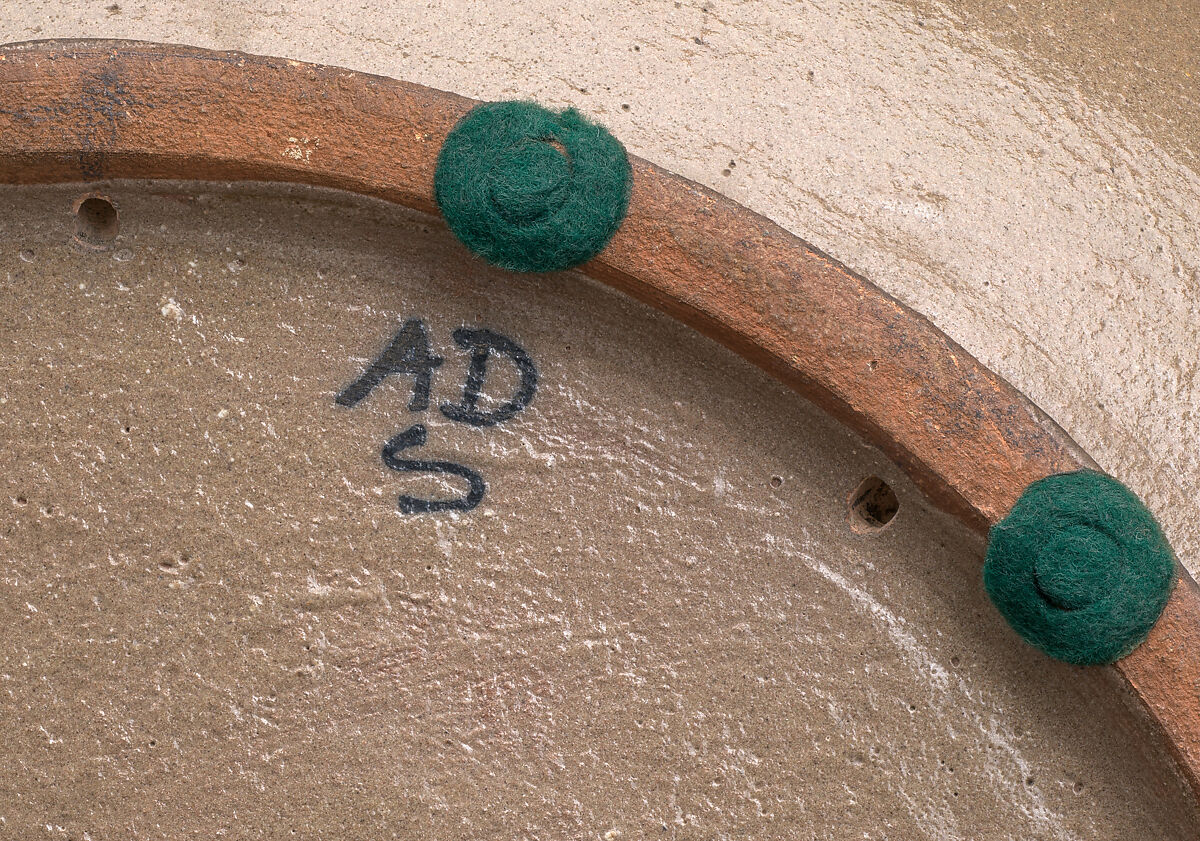 Plaque with lobster and seaweed, Albert-Louis Dammouse (French, Paris 1848–1926 Sèvres), Glazed stoneware, French, Sèvres
