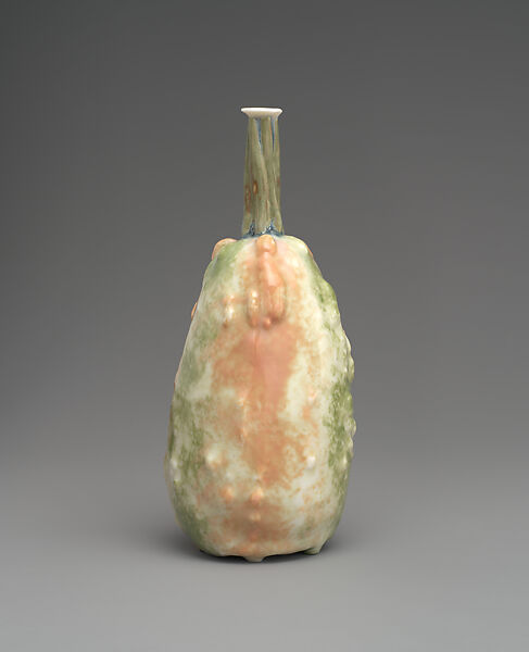Vase, Taxile Maximin Doat (French, 1851–1938), Glazed porcelain, French