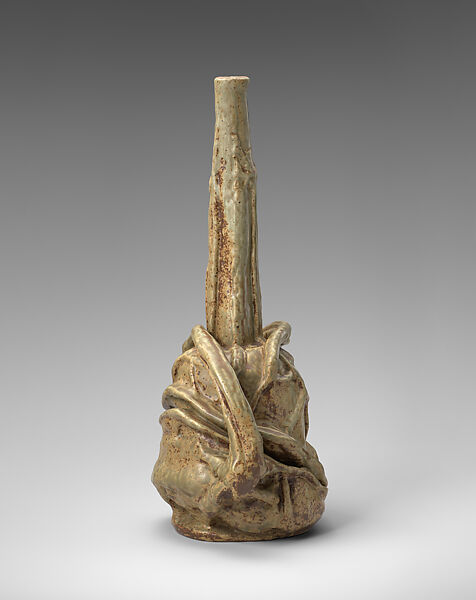 Vase, Georges Hoentschel (French, Paris 1855–1915 Paris), Glazed stoneware, French