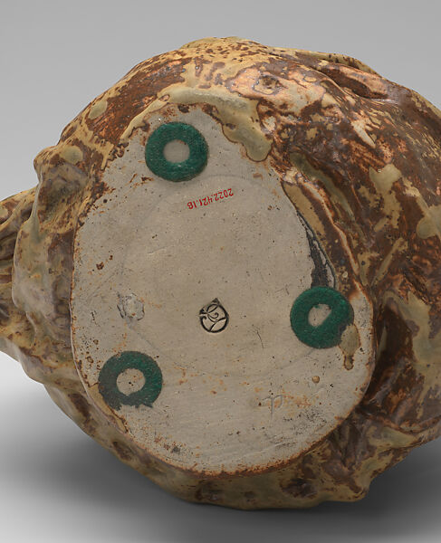 Vase, Georges Hoentschel (French, Paris 1855–1915 Paris), Glazed stoneware, French