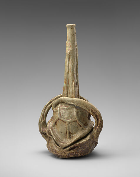 Vase, Georges Hoentschel (French, Paris 1855–1915 Paris), Glazed stoneware, French