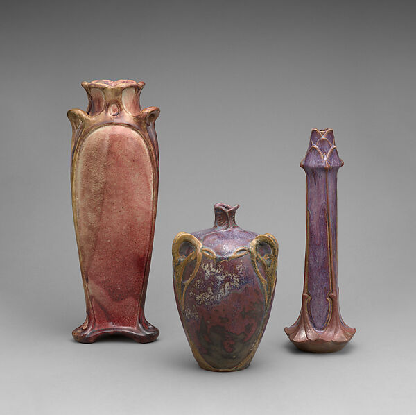 Vase, Emile Decoeur (French, 1876–1953), Glazed stoneware, French