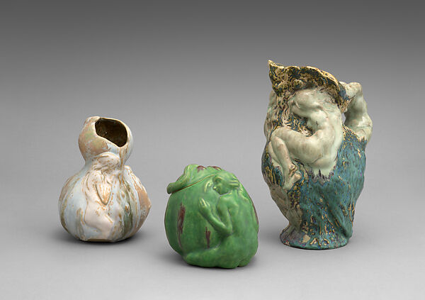 La Source, Alfred Finot (French, Nancy 1876–1947 Froville), Glazed stoneware, French, Paris