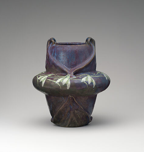 Vase with snowdrops