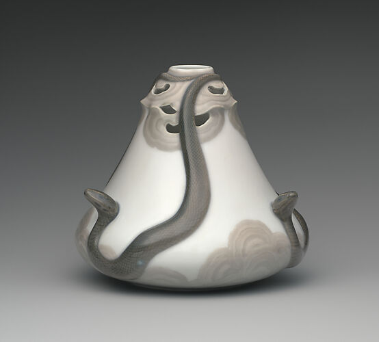 Vase with snakes