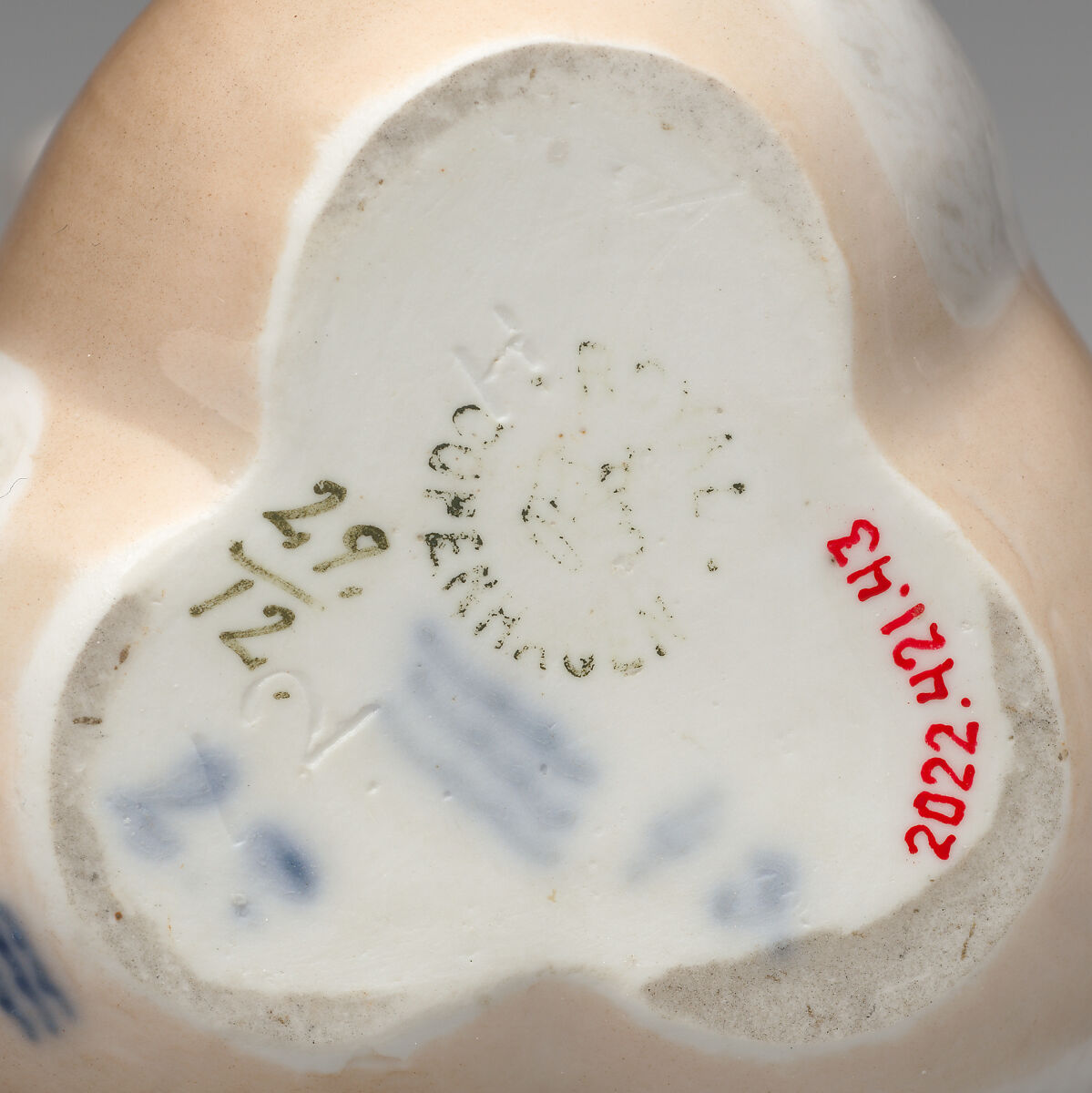 Vase with snails, Royal Copenhagen (Danish, 1775–present), Glazed porcelain, Danish, Copenhagen