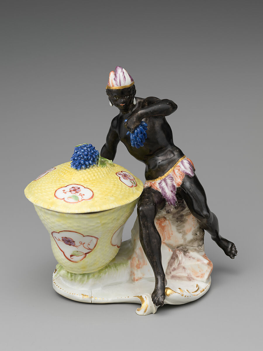Sugar box (one of a pair), Nymphenburg Porcelain Manufactory (German, 1747–present), Hard-paste porcelain, German, Nymphenburg 
