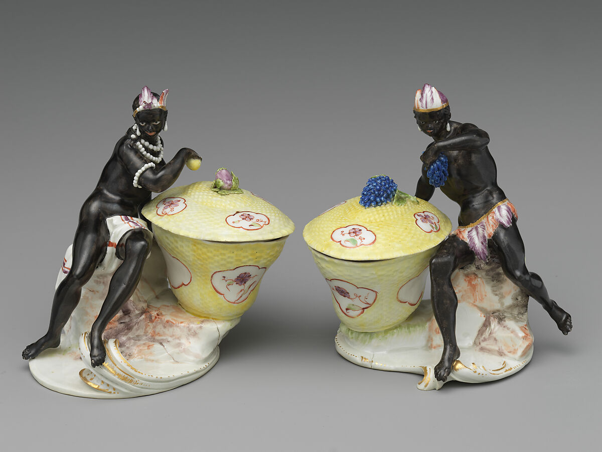 Sugar box (one of a pair), Nymphenburg Porcelain Manufactory (German, 1747–present), Hard-paste porcelain, German, Nymphenburg