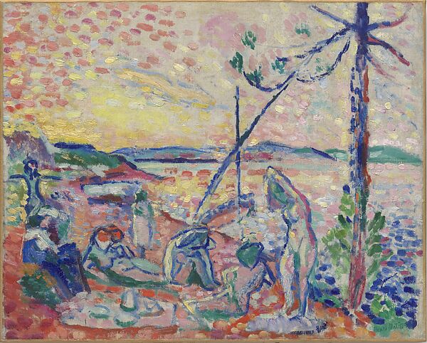 Study for "Luxe, calme et volupté" (Etude pour “Luxe, calme et volupté”), Henri Matisse (French, Le Cateau-Cambrésis 1869–1954 Nice), Oil on canvas 