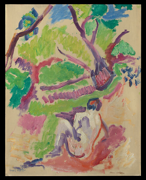 Nude in a Landscape (Nu dans un paysage), Henri Matisse  French, Oil on panel