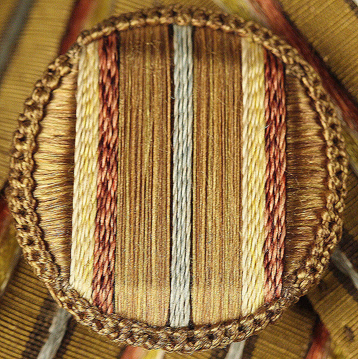 Coat, silk, probably French