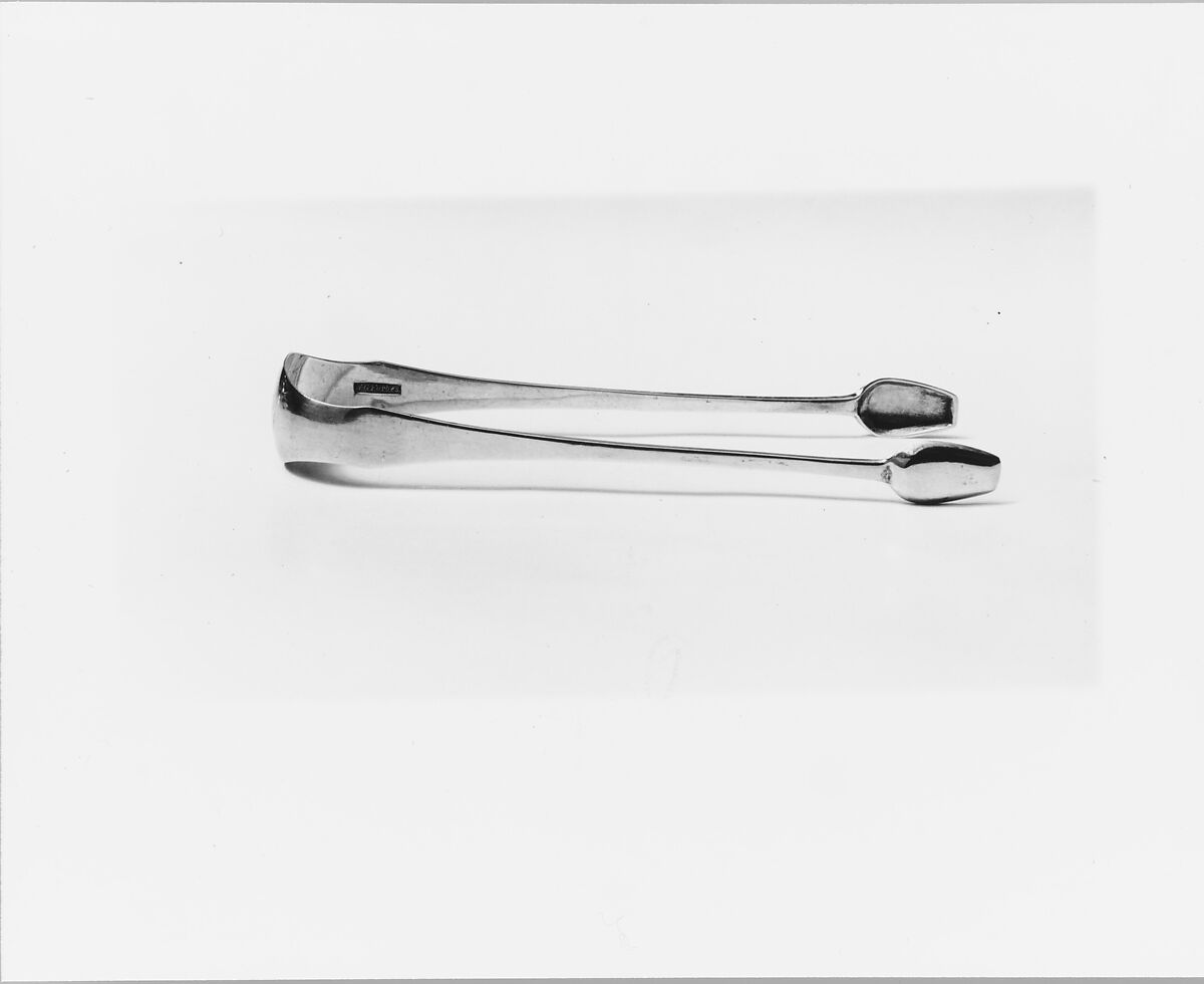 Tongs, William G. Forbes (1751–1840), Silver, American 