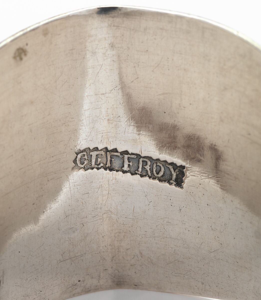 Tongs, Nicholas Geffroy (1761–1839), Silver, American