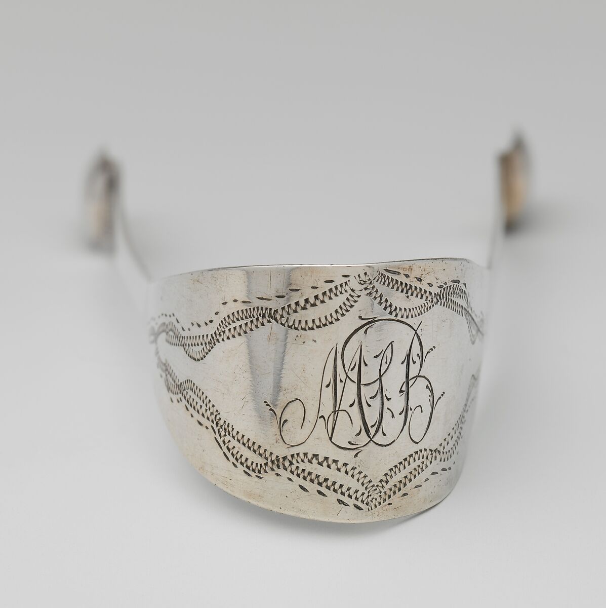 Tongs, Nicholas Geffroy (1761–1839), Silver, American