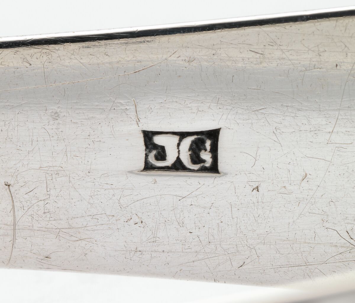 Tongs, James Gaskins (ca. 1761–1827), Silver, American