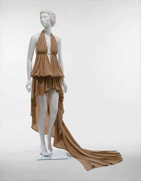 Dress, House of Jean-Louis Scherrer (French, founded 1962), silk, French 