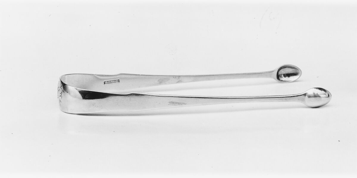 Tongs, Joel Sayre (1778–1818) or, Silver, American 