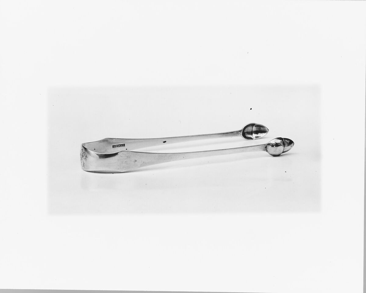 Tongs, Joel Sayre (1778–1818) or, Silver, American 