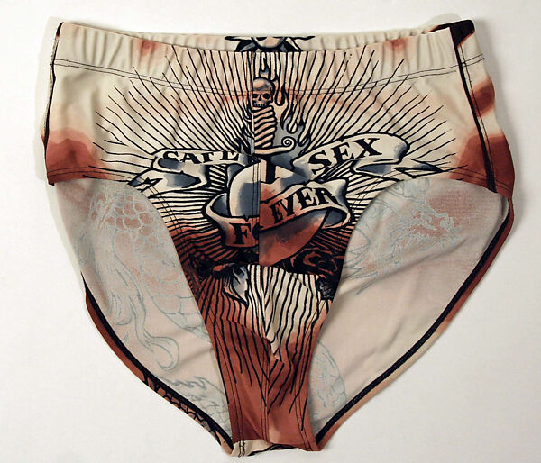 Bathing suit, Jean Paul Gaultier (French, born 1952), nylon, spandex blend, French