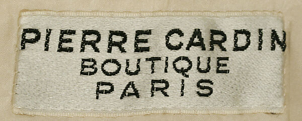 Jacket, Pierre Cardin (French (born Italy), San Biagio di Callalta 1922–2020 Neuilly), cotton, French