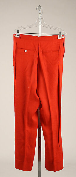 Trousers, linen, American