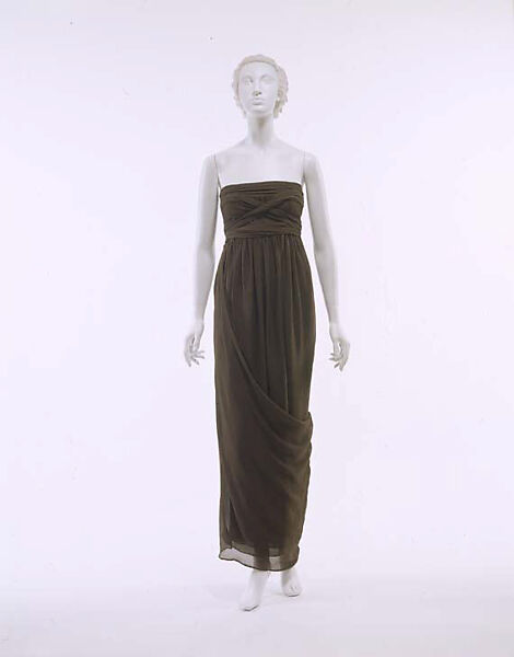 Evening dress, Romeo Gigli (Italian, born 1949), silk, Italian 
