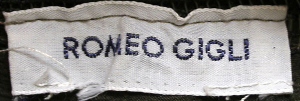 Evening dress, Romeo Gigli (Italian, born 1949), silk, Italian