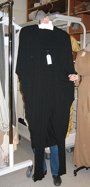 Dress, Halston (American, Des Moines, Iowa 1932–1990 San Francisco, California), silk, leather, American