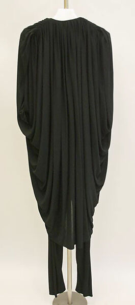 Dress, Halston (American, Des Moines, Iowa 1932–1990 San Francisco, California), silk, leather, American