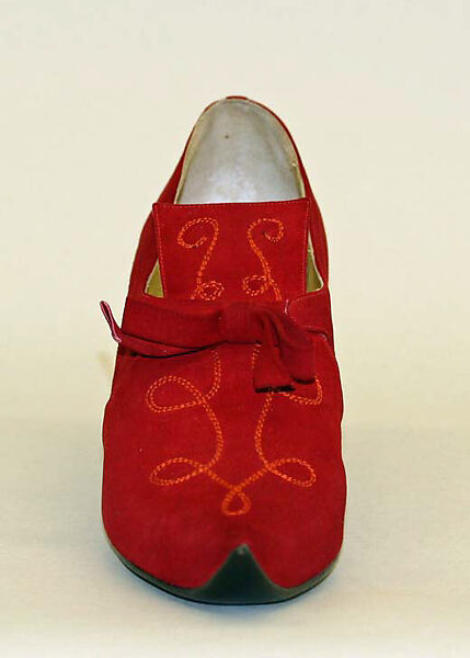 Shoes, Albanese (Italian), leather, Italian