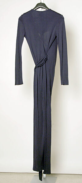 Evening jumpsuit, Halston (American, Des Moines, Iowa 1932–1990 San Francisco, California), rayon, American