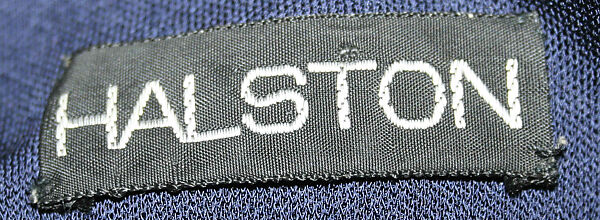 Evening jumpsuit, Halston (American, Des Moines, Iowa 1932–1990 San Francisco, California), rayon, American