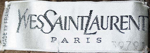 Ensemble, Yves Saint Laurent (French, founded 1961), leather, wool, French