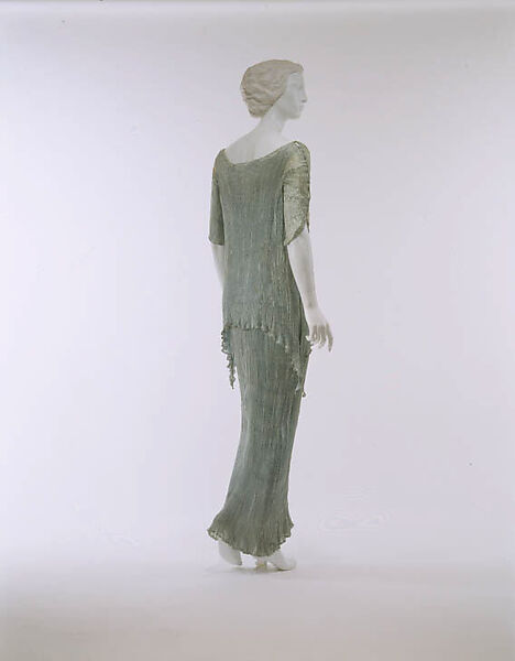 "Peplos", Fortuny (Italian, founded 1906), silk, glass, Italian