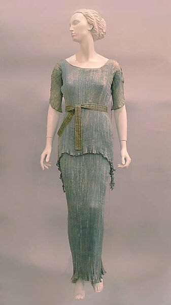 "Peplos", Fortuny (Italian, founded 1906), silk, glass, Italian