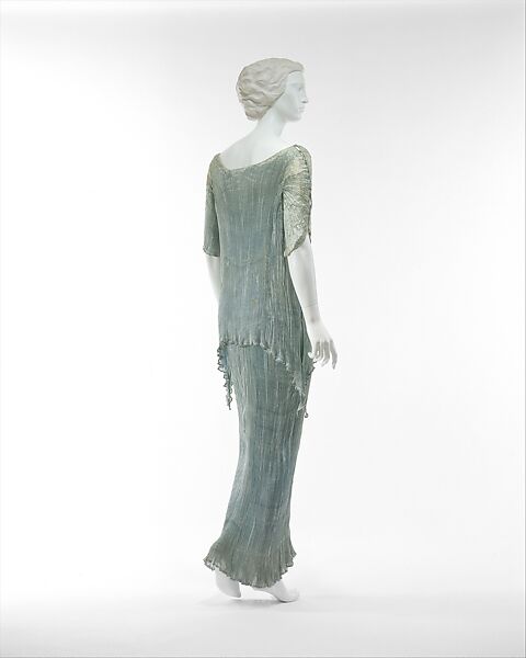 "Peplos", Fortuny (Italian, founded 1906), silk, glass, Italian