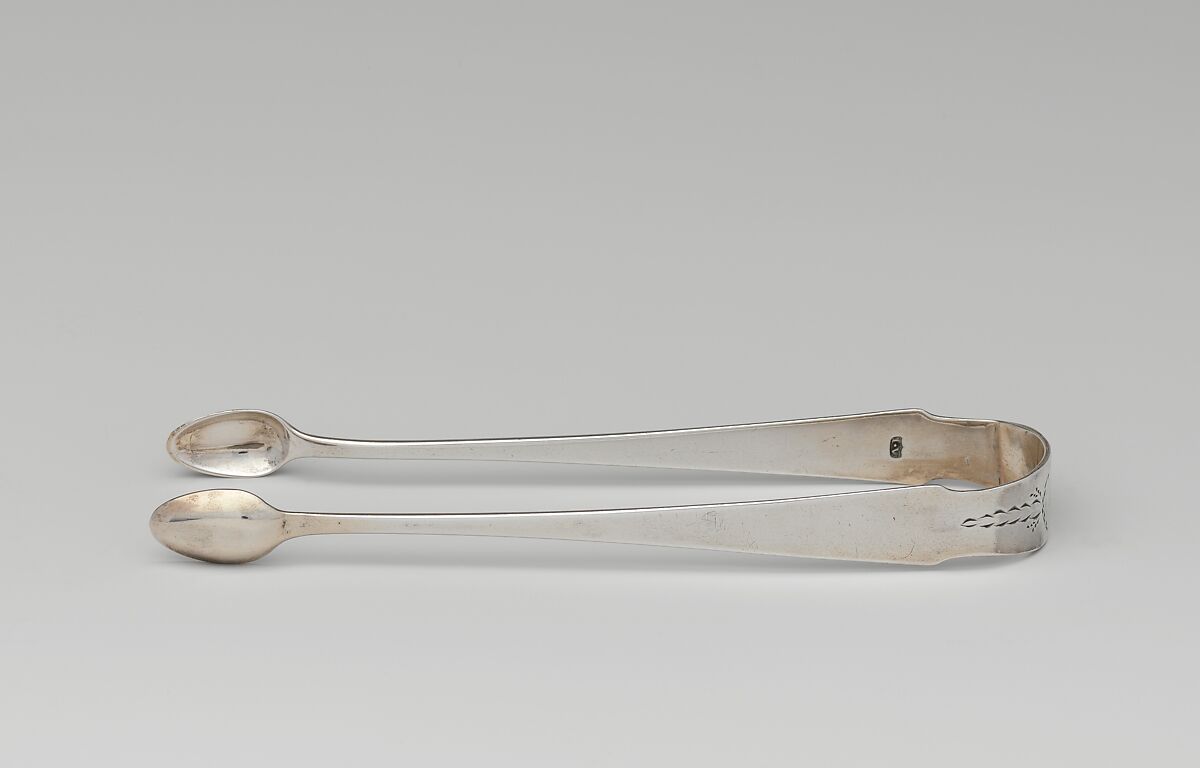 Tongs, John Vernon (1755–1845), Silver, American
