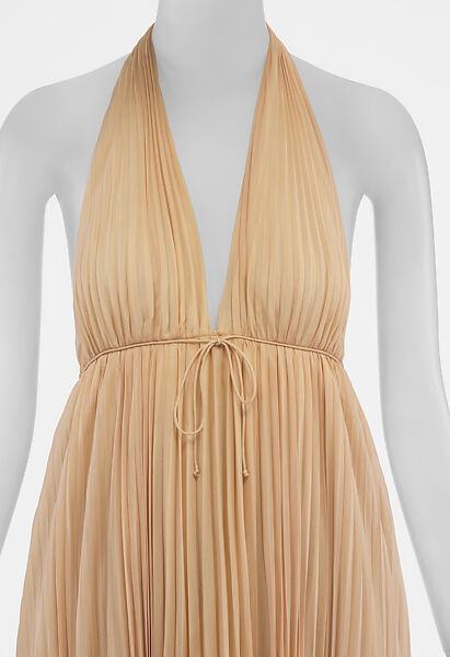 Ensemble, Halston (American, Des Moines, Iowa 1932–1990 San Francisco, California), silk, American