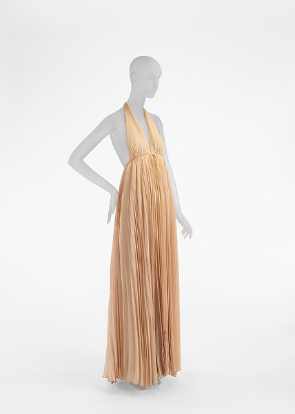 Ensemble, Halston (American, Des Moines, Iowa 1932–1990 San Francisco, California), silk, American