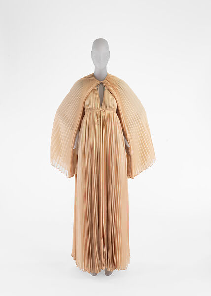 Ensemble, Halston (American, Des Moines, Iowa 1932–1990 San Francisco, California), silk, American