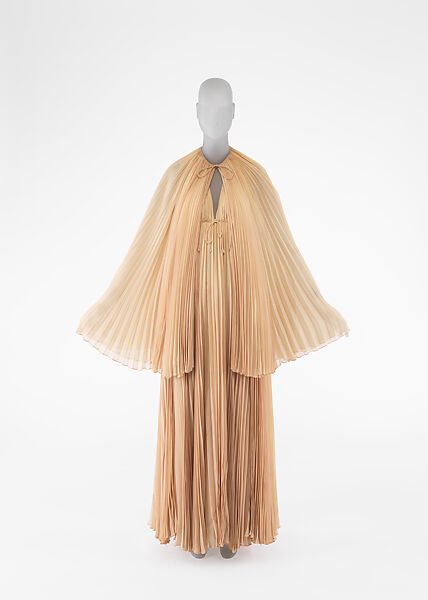 Ensemble, Halston (American, Des Moines, Iowa 1932–1990 San Francisco, California), silk, American