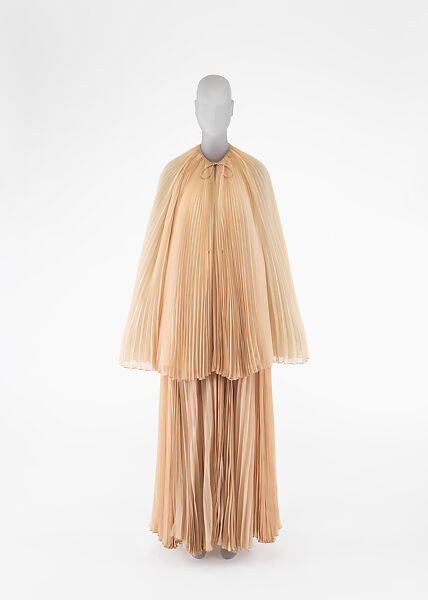 Ensemble, Halston (American, Des Moines, Iowa 1932–1990 San Francisco, California), silk, American