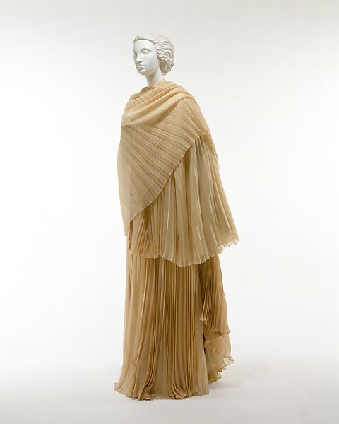 Ensemble, Halston (American, Des Moines, Iowa 1932–1990 San Francisco, California), silk, American